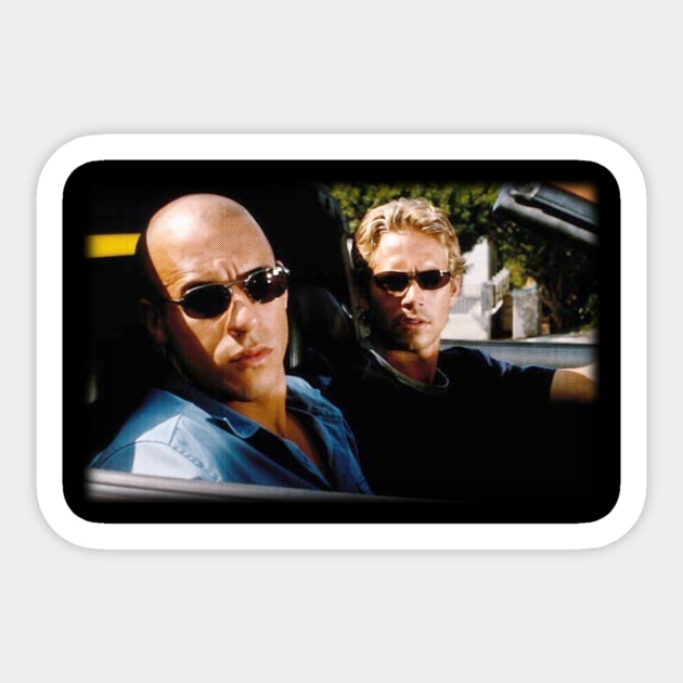 fastandfurious classic Sticker by Naz X